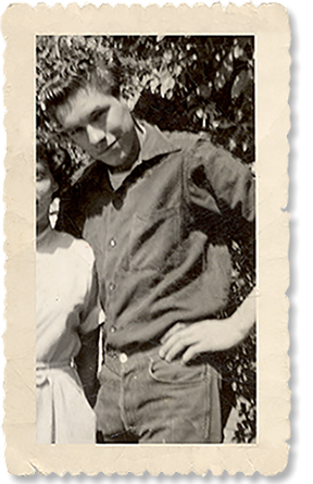 phot of Jim Kellison aged 18 in 9151