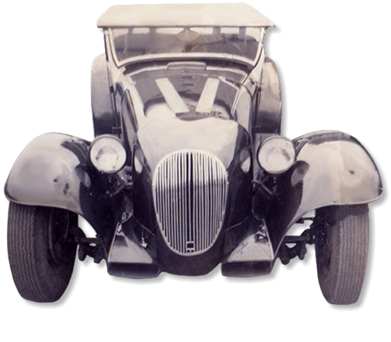photo of Jim Kellison's first roadster